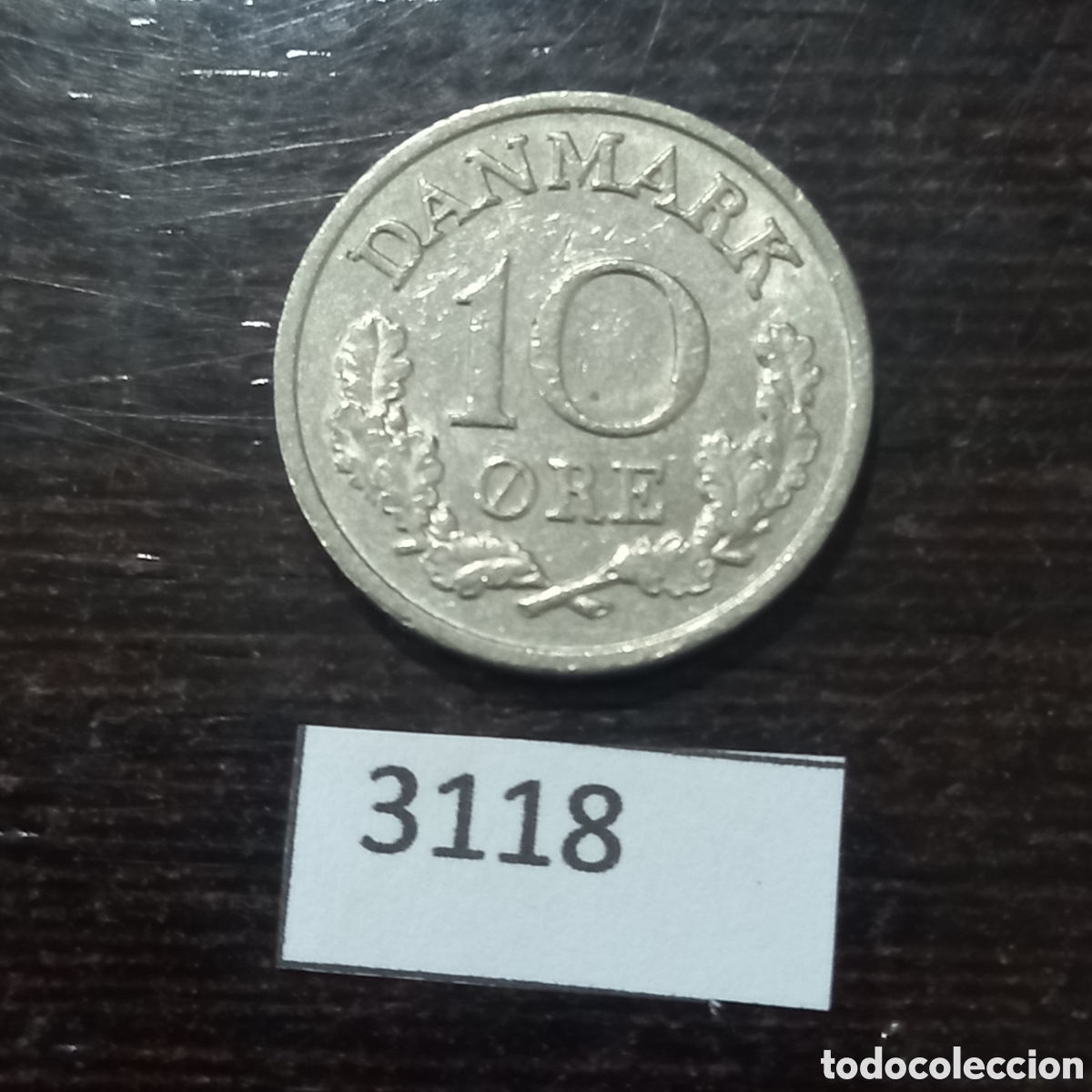 Monedas antiguas de Europa: Dinamarca 10 ore 1966 - Foto 2