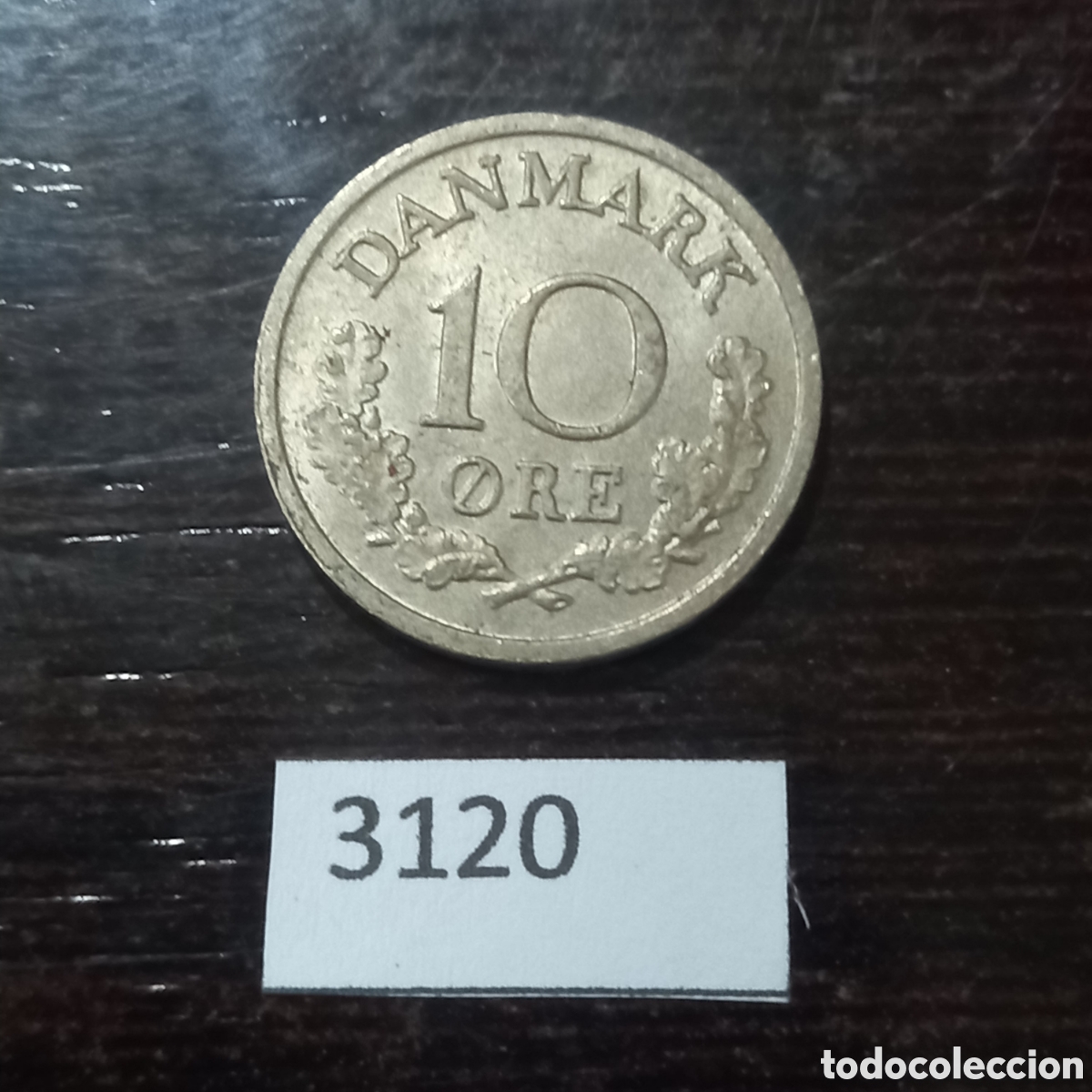 Monedas antiguas de Europa: Dinamarca 10 ore 1970 - Foto 2