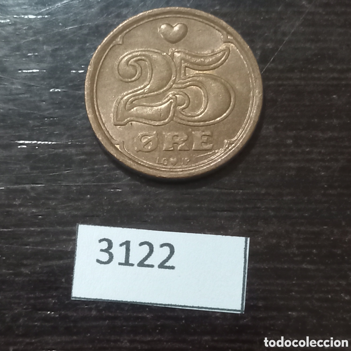 Monedas antiguas de Europa: Dinamarca 25 ore 1990 - Foto 2