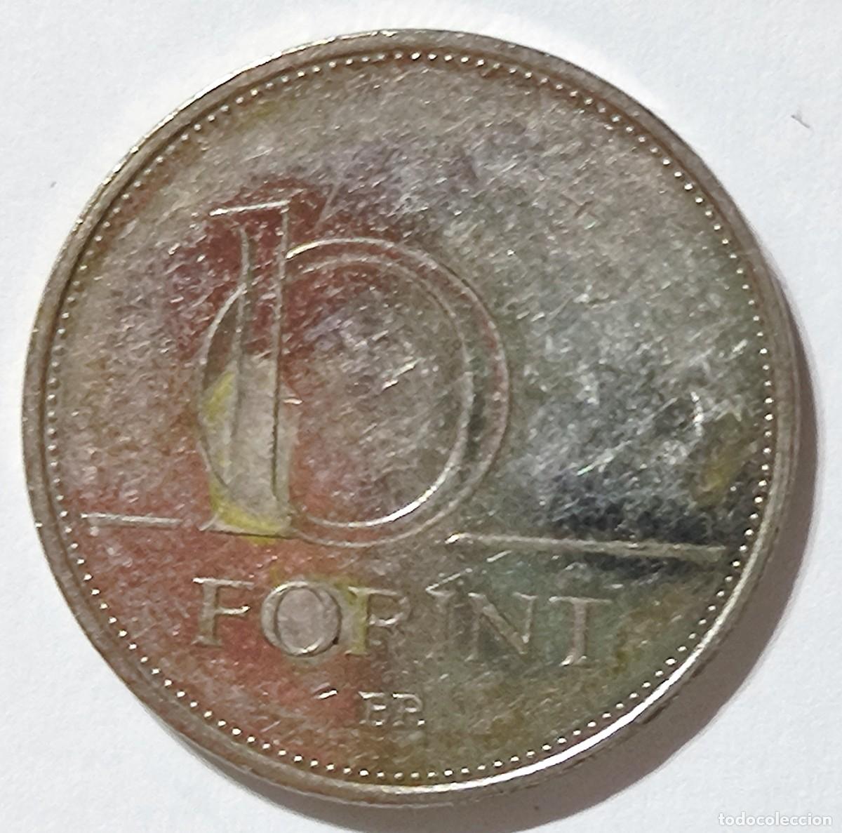 Monedas antiguas de Europa: Moneda 10 Forint Hungr&iacute;a, 2016 - Foto 2