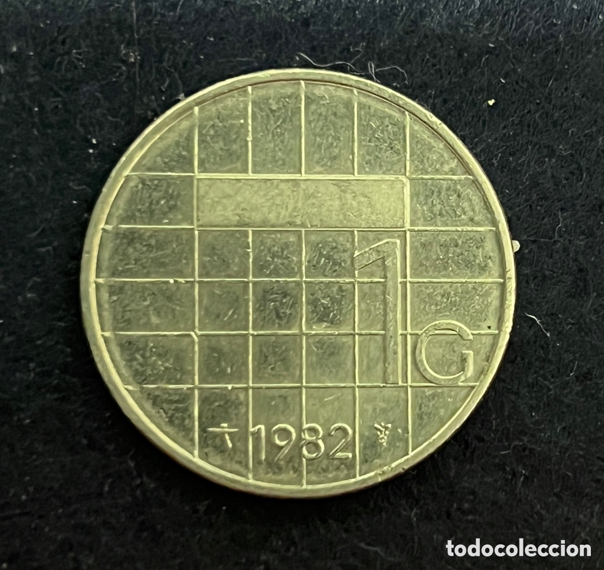 Monedas antiguas de Europa: Holanda - 1 Gulden - 1982 - Foto 2