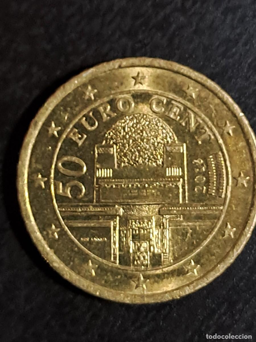 Monedas antiguas de Europa: Moneda de 50 c&eacute;ntimos de &euro; de Austria - Foto 1