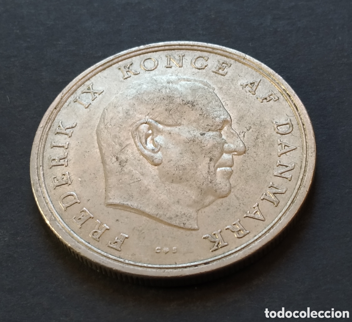 Monedas antiguas de Europa: MONEDA - DINAMARCA 5 CORONAS 1960 - Foto 4