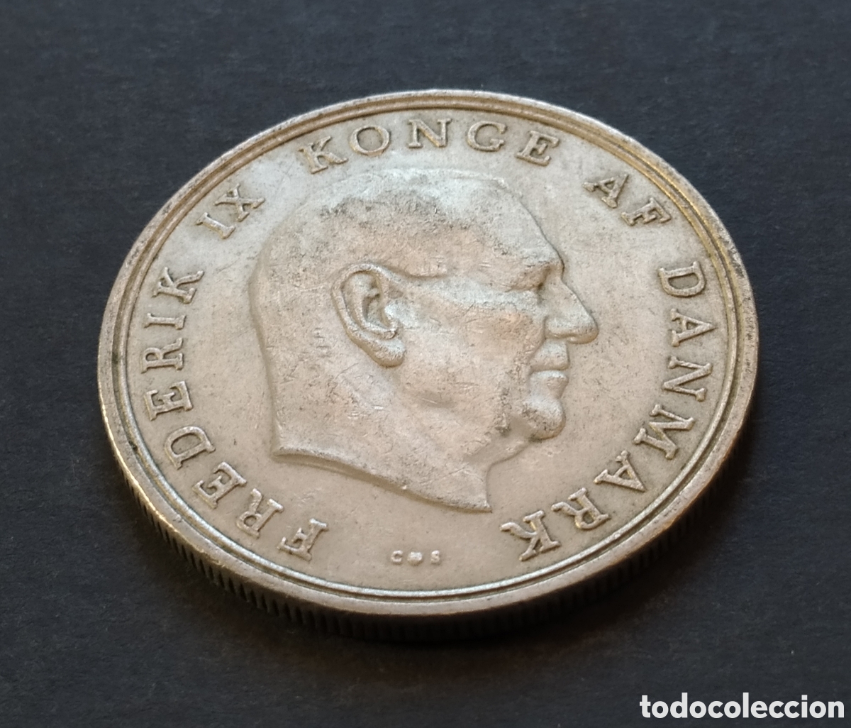 Monedas antiguas de Europa: MONEDA - DINAMARCA 5 CORONAS 1968 - Foto 4