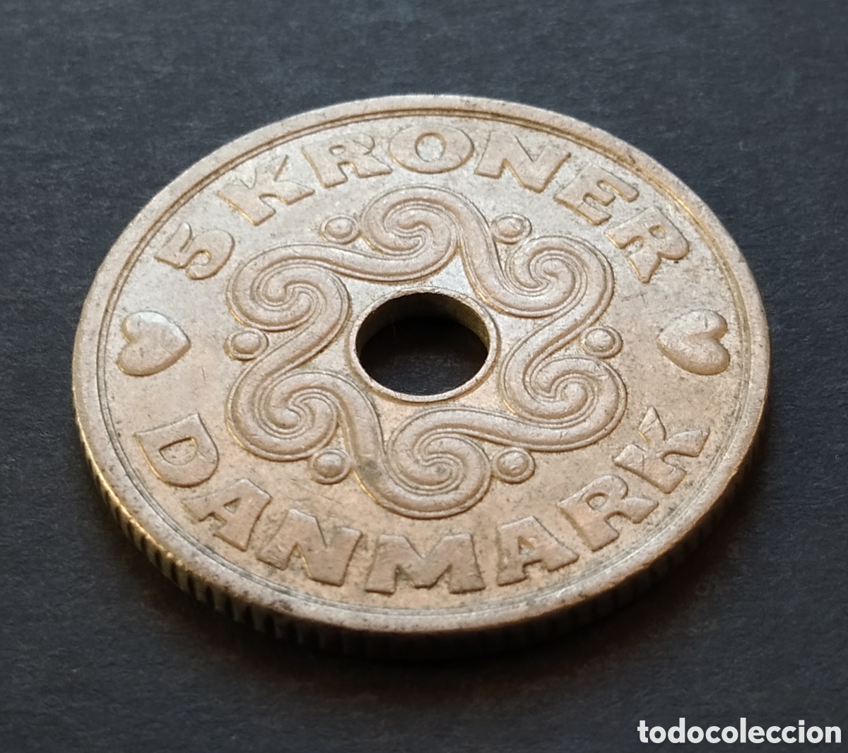 Monedas antiguas de Europa: MONEDA - DINAMARCA 5 CORONAS 1990 - Foto 3