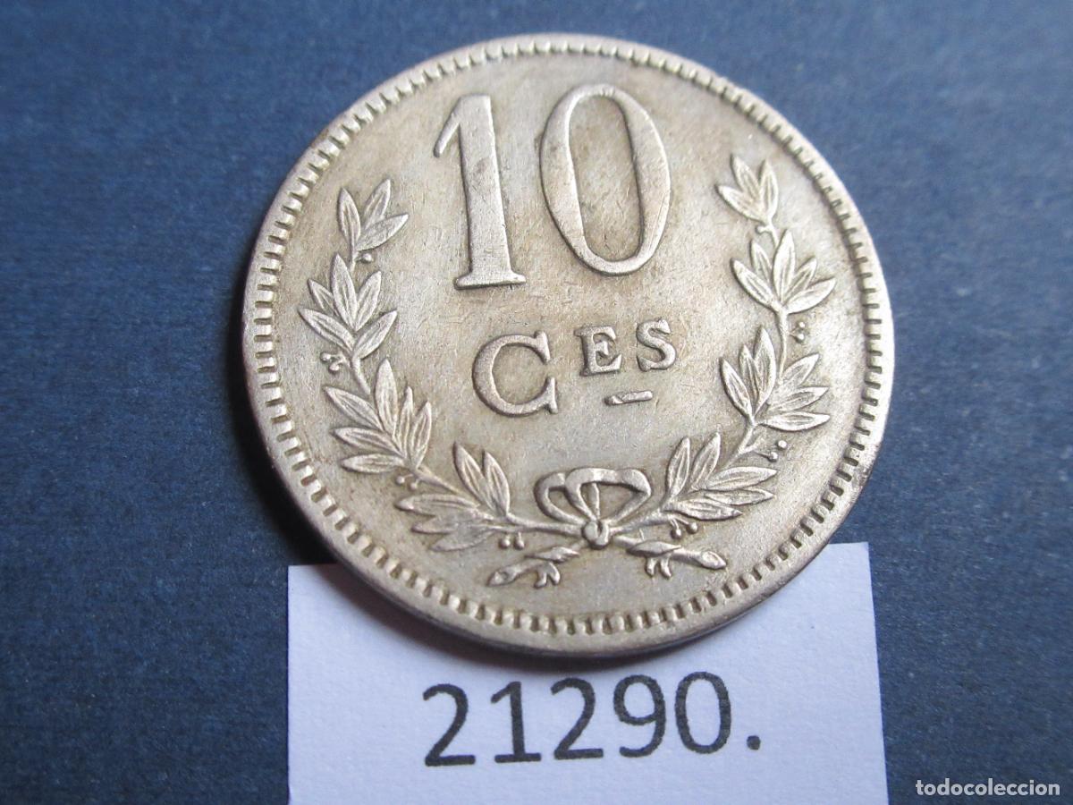 Monedas antiguas de Europa: Luxemburgo 10 centimos 1924 - Foto 2