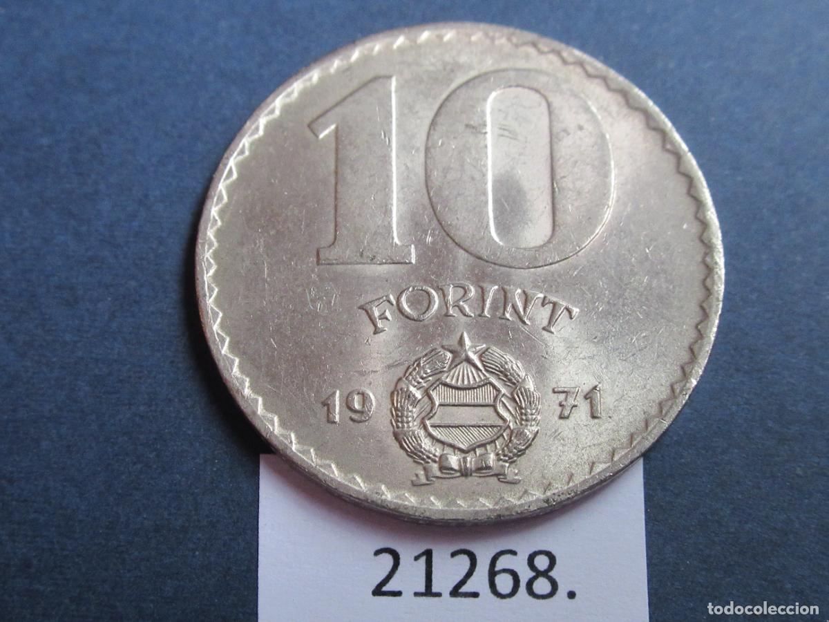 Monedas antiguas de Europa: Hungr&iacute;a 10 forint 1971 - Foto 2