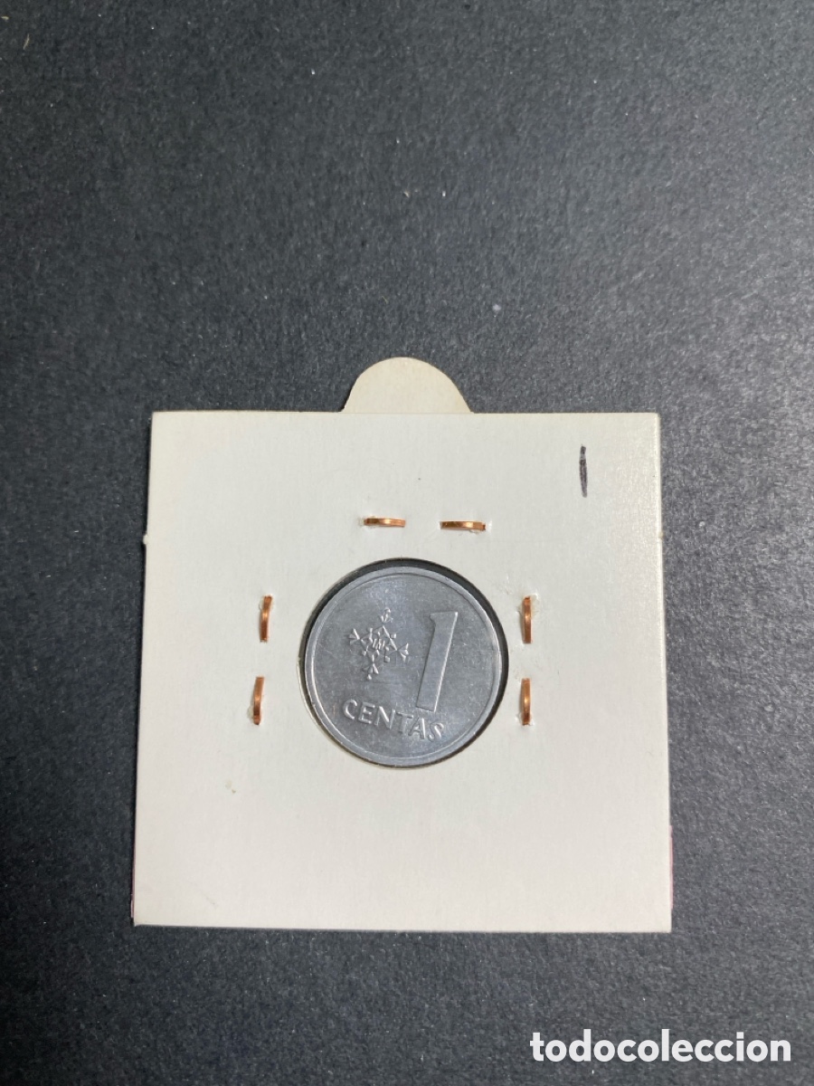 Monedas antiguas de Europa: Moneda de Lituania 1 centas - Foto 2
