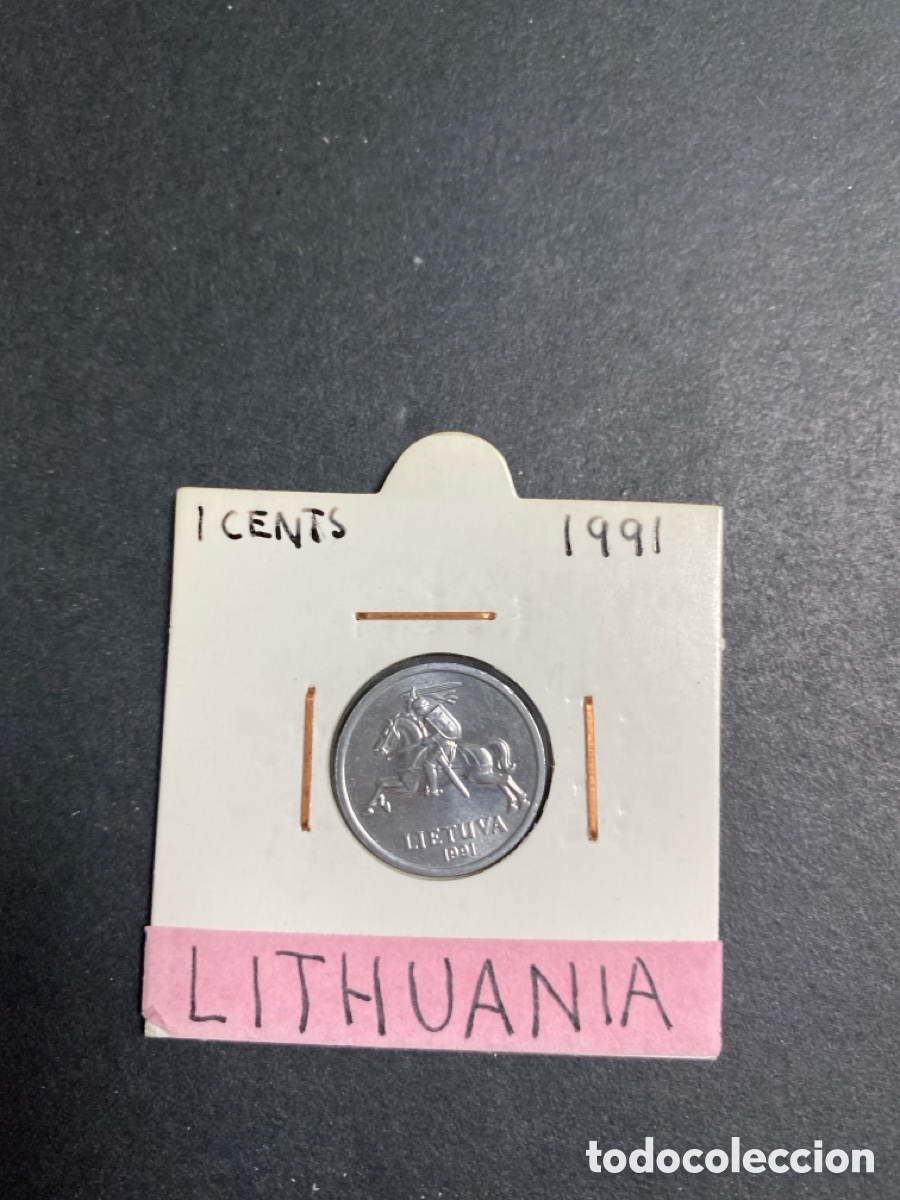 Monedas antiguas de Europa: Moneda de Lituania 1 centas - Foto 1