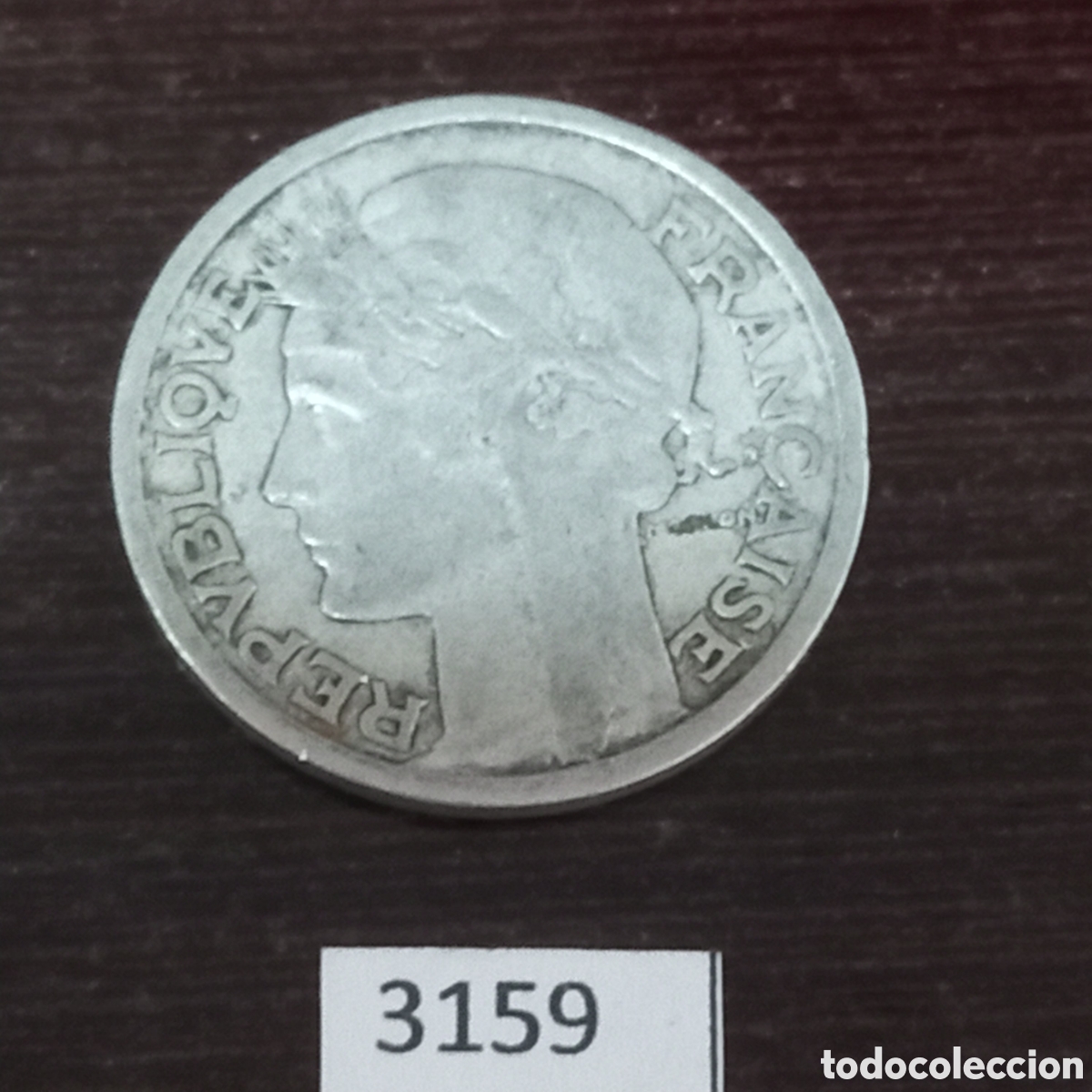 Monedas antiguas de Europa: Francia 2 Francos 1948 - Foto 1