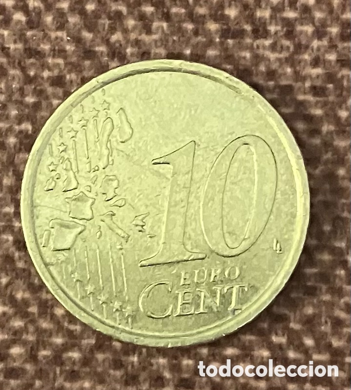 Monedas antiguas de Europa: Moneda 10 cent ITALIA 2002 - Foto 2
