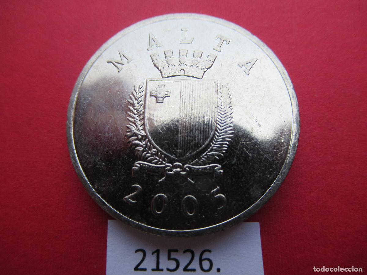 Monedas antiguas de Europa: Malta, 1 Lira, 2005, - Foto 2