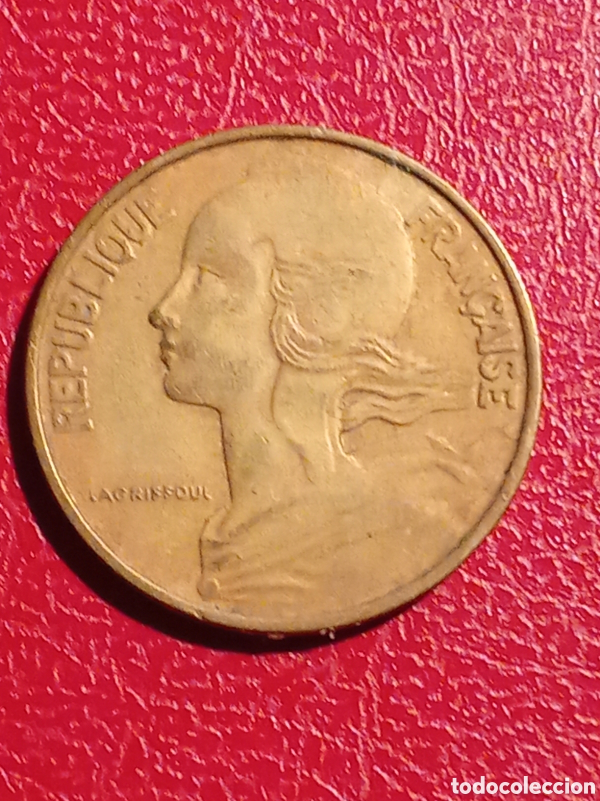 Monedas antiguas de Europa: Moneda de 10 centimes Francia 1967 - Foto 1