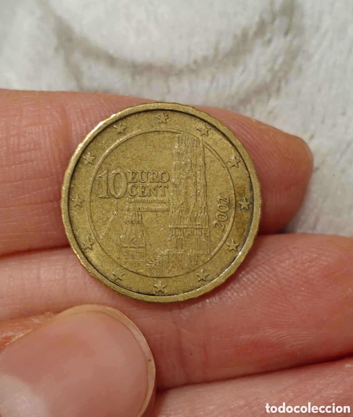 Monedas antiguas de Europa: Moneda 0,10&euro; Austria - Foto 1
