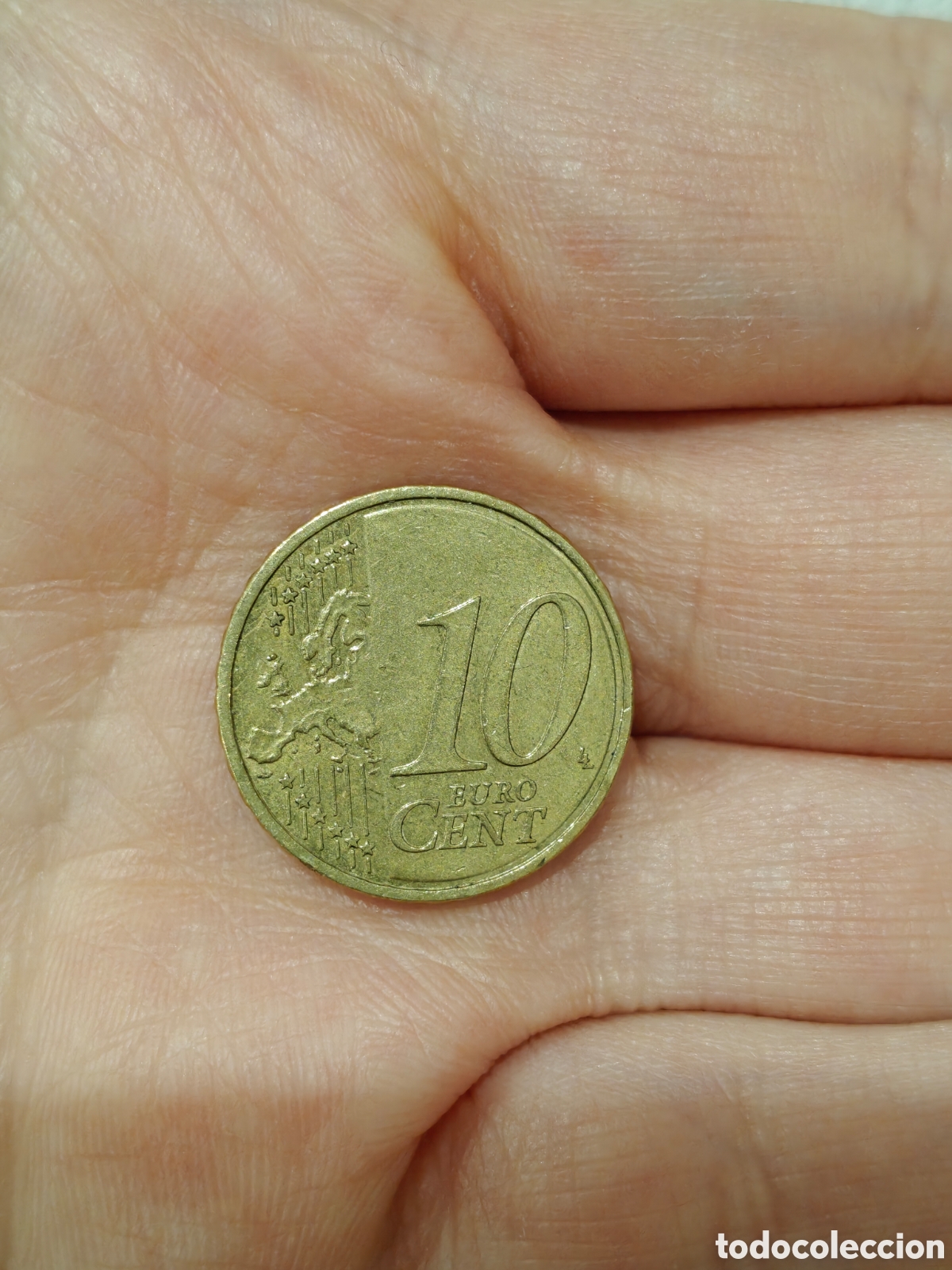 Monedas antiguas de Europa: Moneda 0,10&euro; Francia - Foto 2