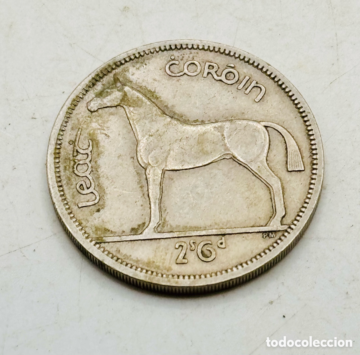 Monedas antiguas de Europa: antigua Moneda Eire Plateada - Foto 2