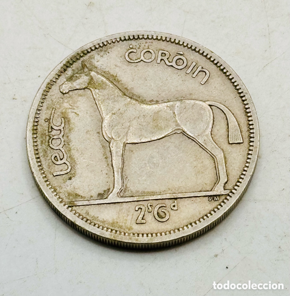 Monedas antiguas de Europa: antigua Moneda Eire Plateada - Foto 4