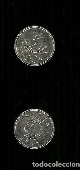Monedas antiguas de Europa: Moneta Malta - 2 Centesimi 2002 - Foto 1