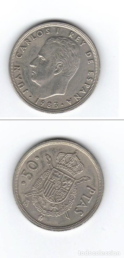 Monedas antiguas de Europa: Moneta Spagna - 50 Pesetas del 1983