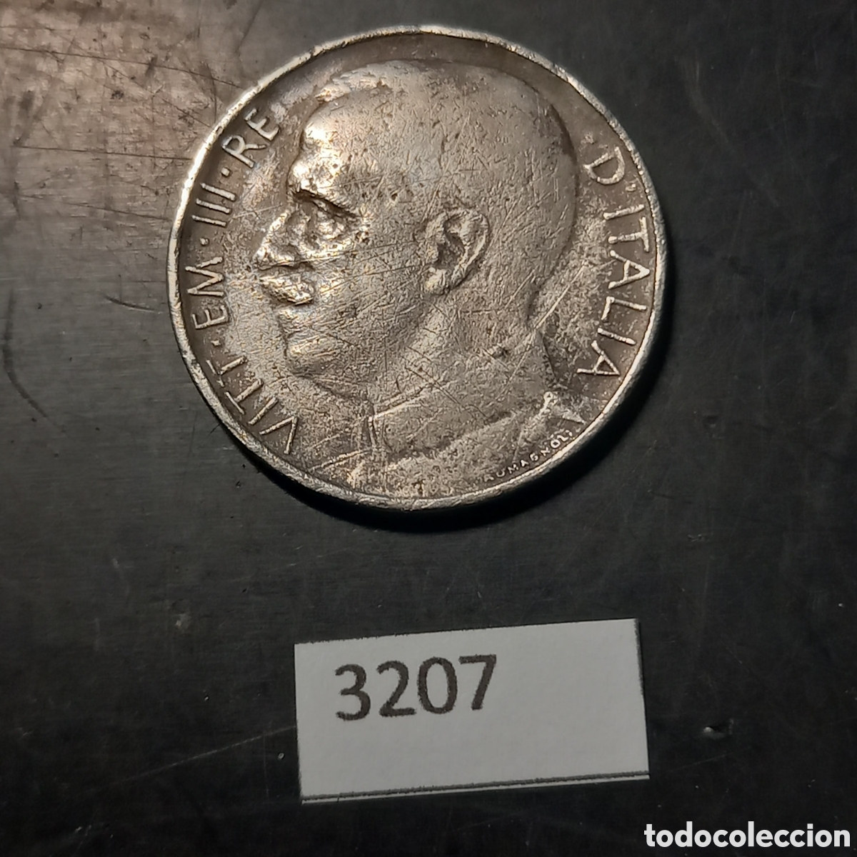 Monedas antiguas de Europa: Italia 50 c&eacute;ntimos 1920 - Foto 1