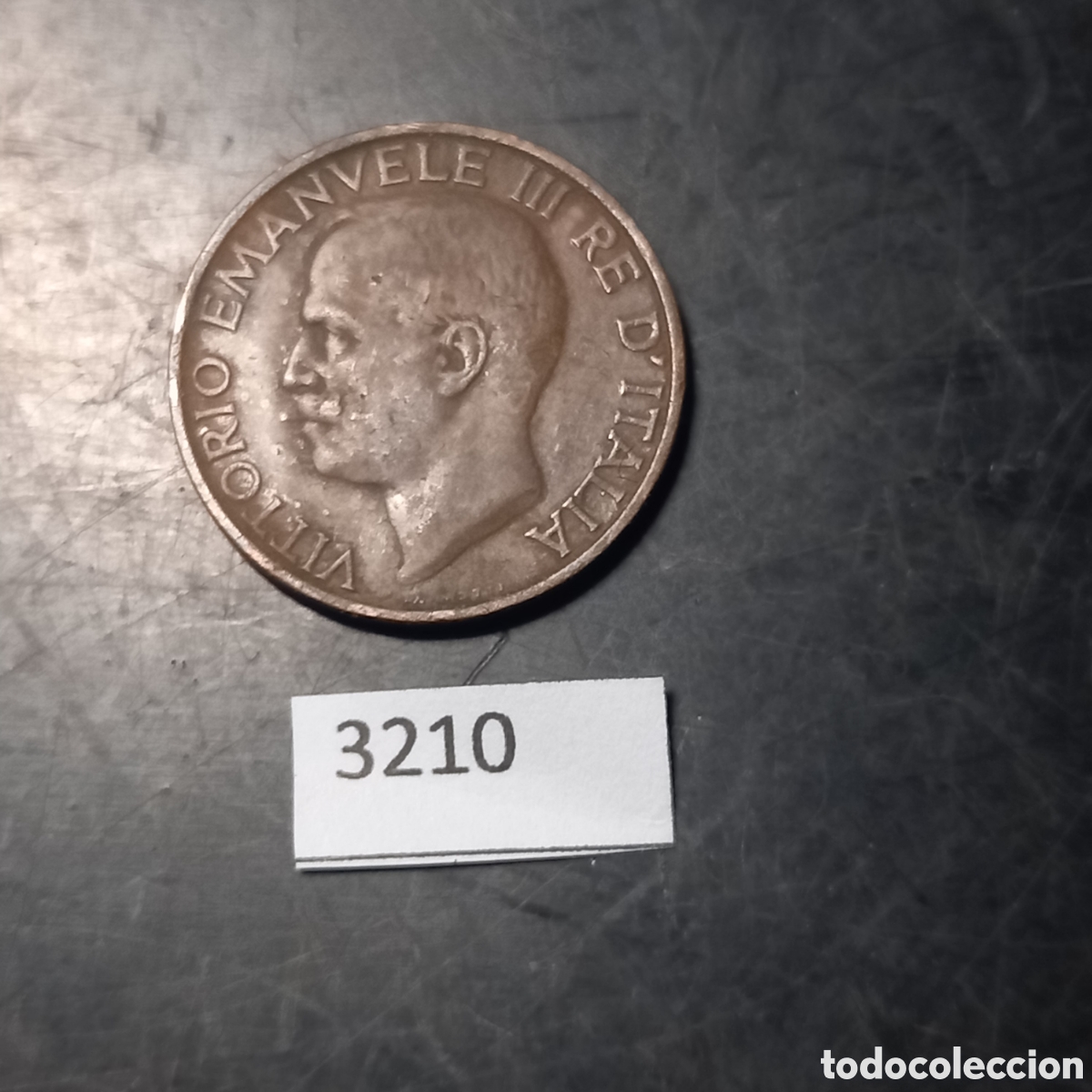 Monedas antiguas de Europa: Italia 10 c&eacute;ntimos 1934 - Foto 1