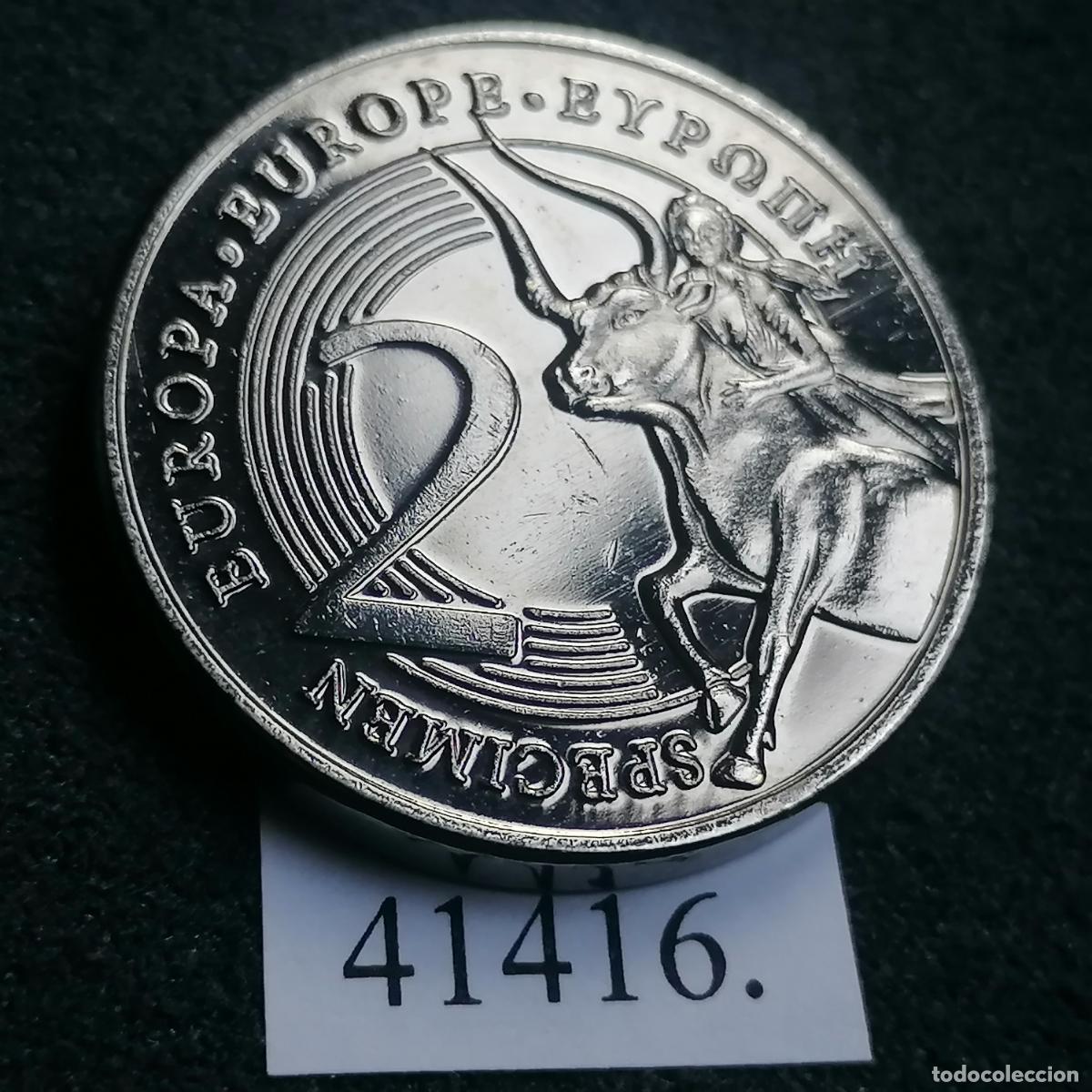 Monedas antiguas de Europa: Ficha, medalla, Hessen color plata , tipo europrueba, pattern, essai, specimen, token, jeton