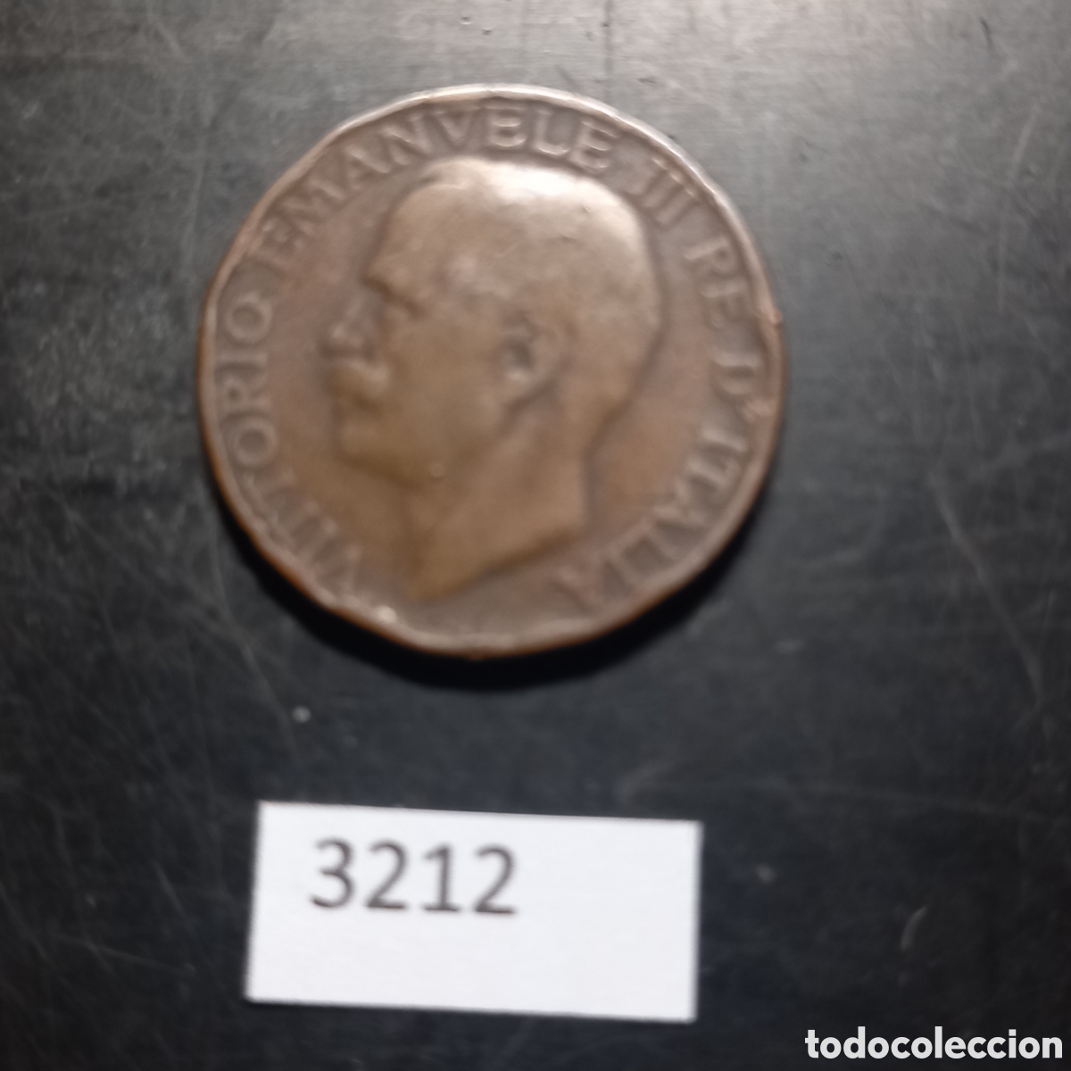 Monedas antiguas de Europa: Italia 10 c&eacute;ntimos 1924 - Foto 1