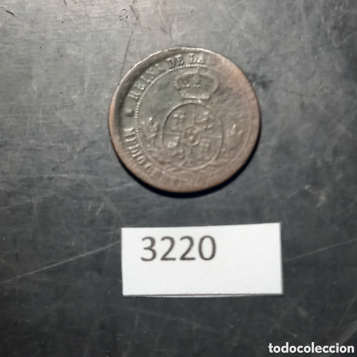 Monedas antiguas de Europa: Espa&ntilde;a medio centimo 1868 - Foto 2