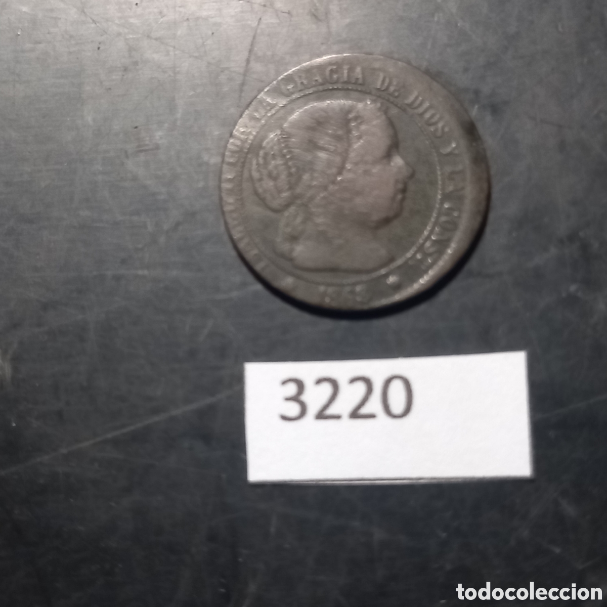 Monedas antiguas de Europa: Espa&ntilde;a medio centimo 1868 - Foto 1