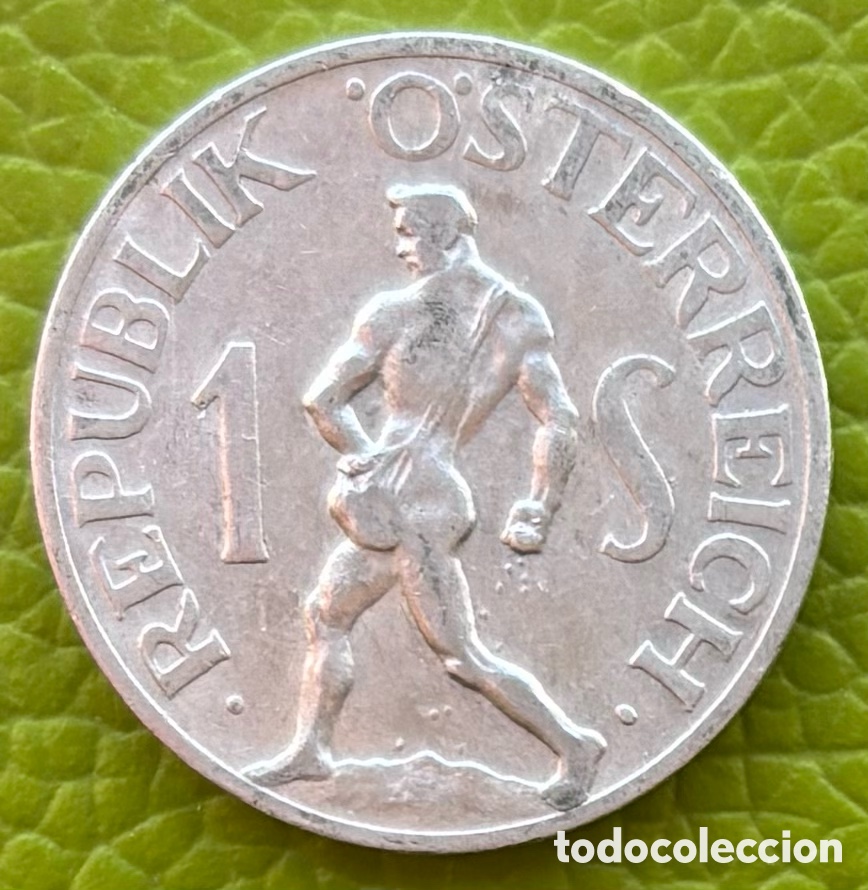Monedas antiguas de Europa: AUSTRIA. UN CHEL&Iacute;N. 1946. - Foto 2
