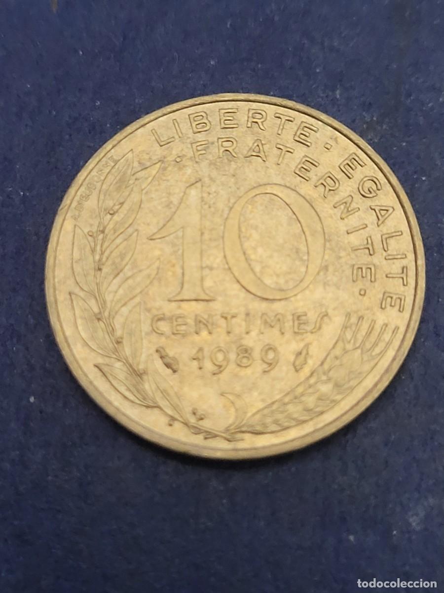 Monedas antiguas de Europa: Moneda 10 c&eacute;ntimos 1989 Francia - Foto 2