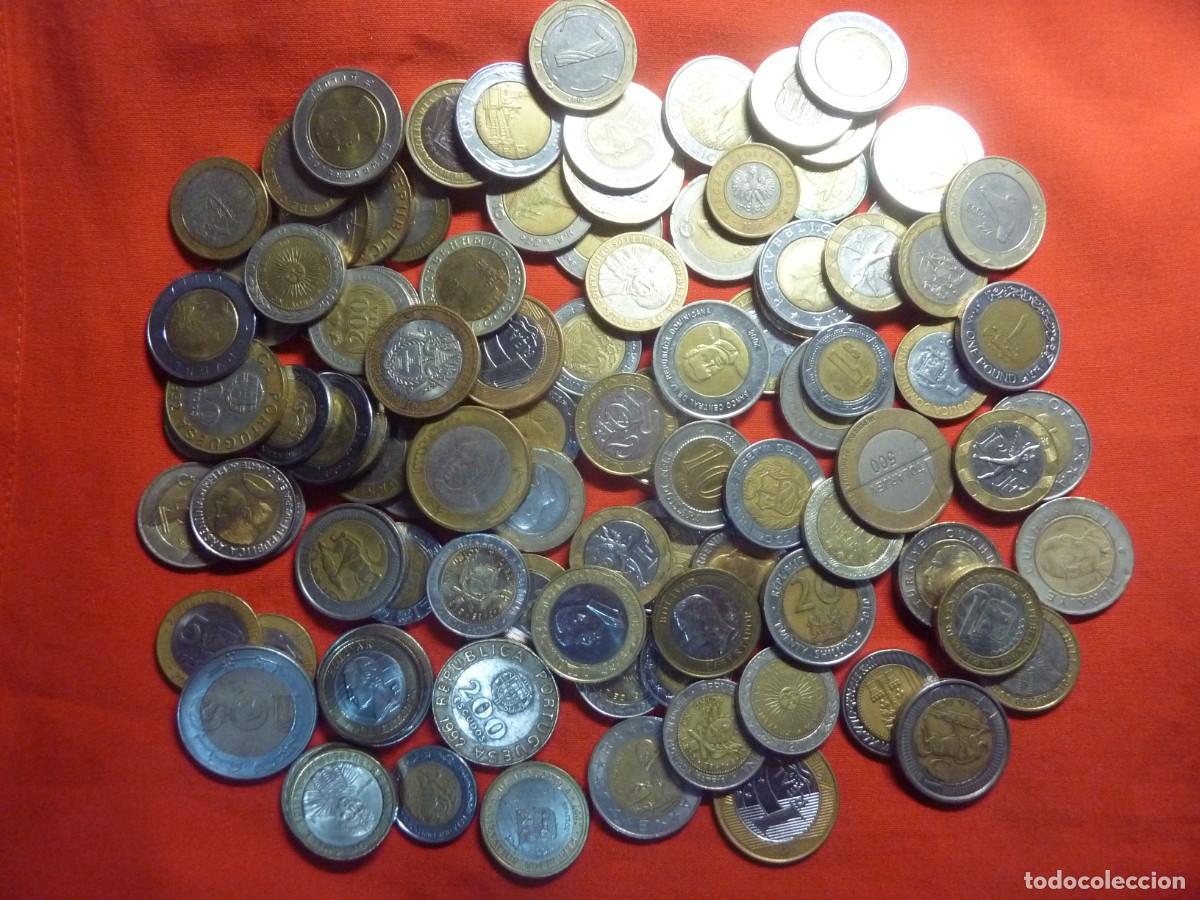 Old Coins of Europe: 100 MONEDAS BIMETALICAS DE DISTINTOS PAISES