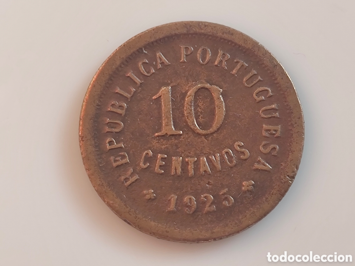 Monedas antiguas de Europa: Moneda Portuguesa 1925 - Foto 2
