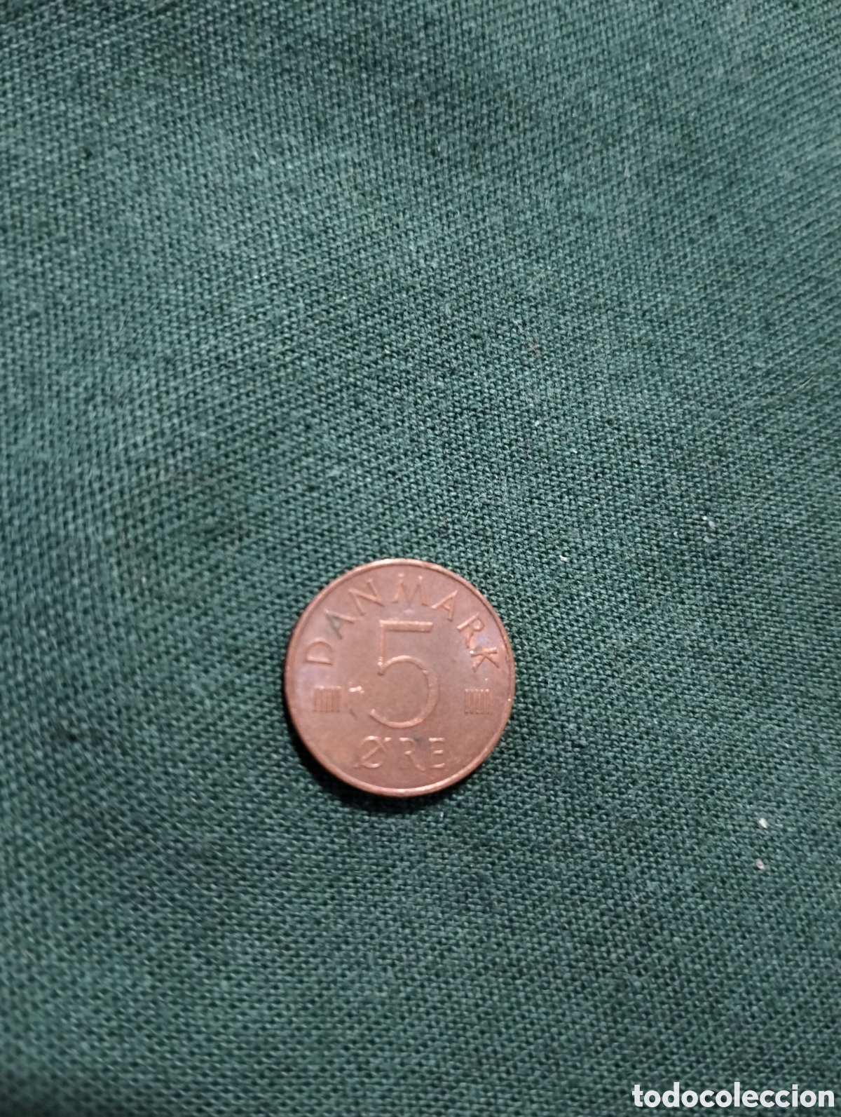 Monedas antiguas de Europa: Moneda DINAMARCA 5 ORE 1977 - Foto 2