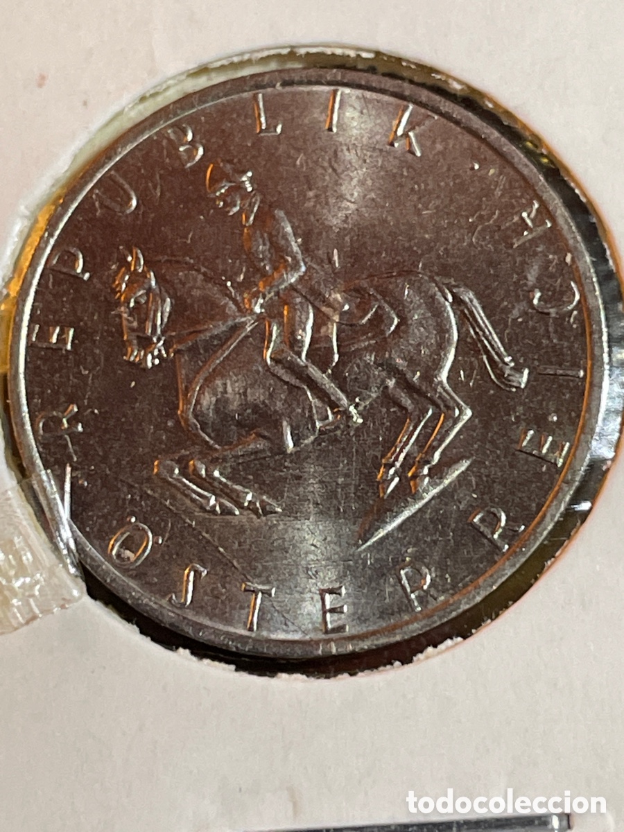 Monedas antiguas de Europa: Moneda Austria 5 shilling - Foto 2