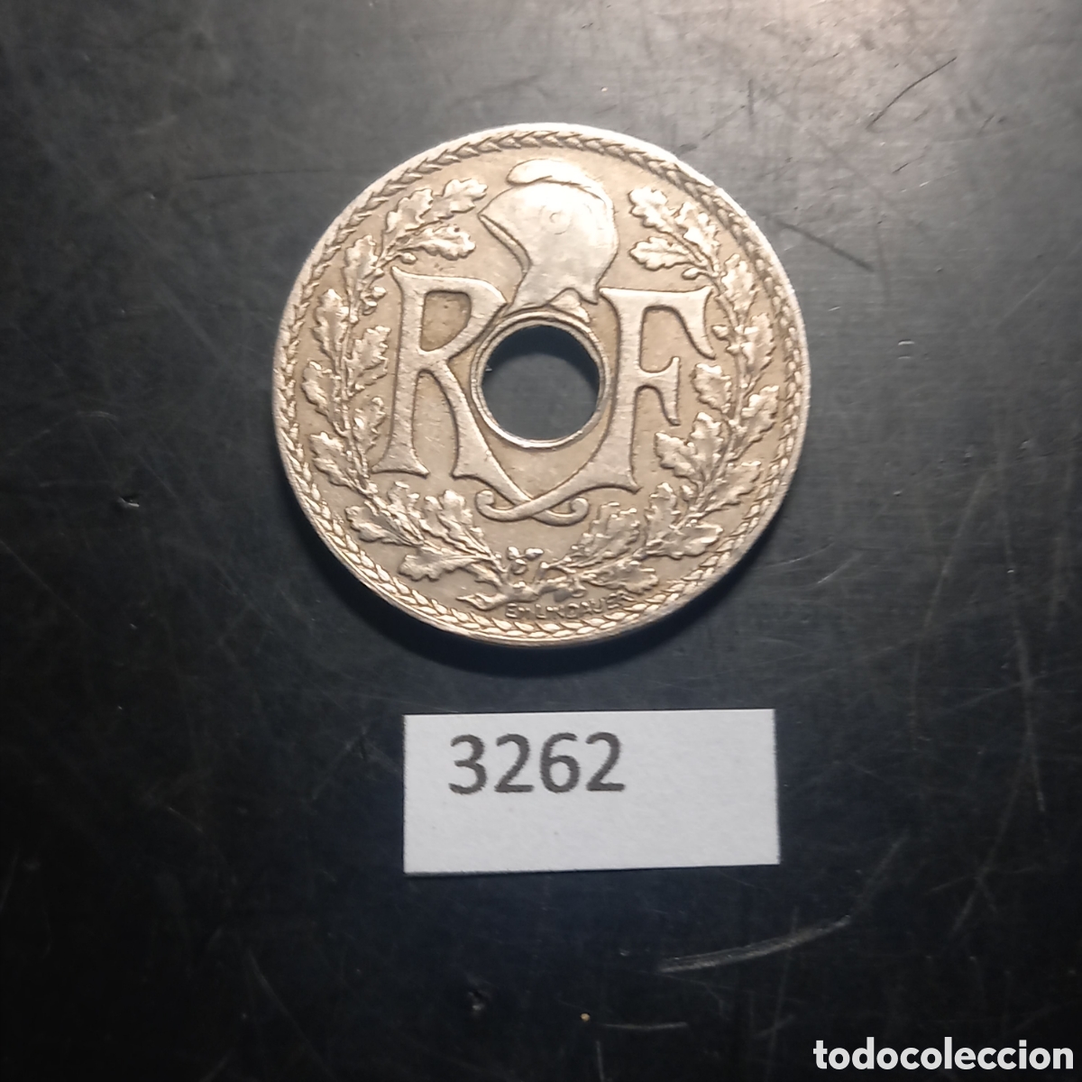 Monedas antiguas de Europa: Francia 25 c&eacute;ntimos 1937 - Foto 2
