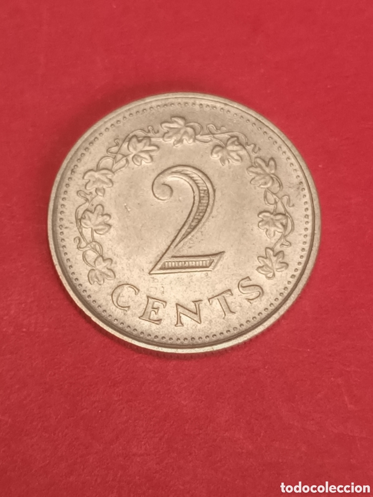 Monedas antiguas de Europa: MALTA. 2 C&Eacute;NTIMOS DE 1977. - Foto 2