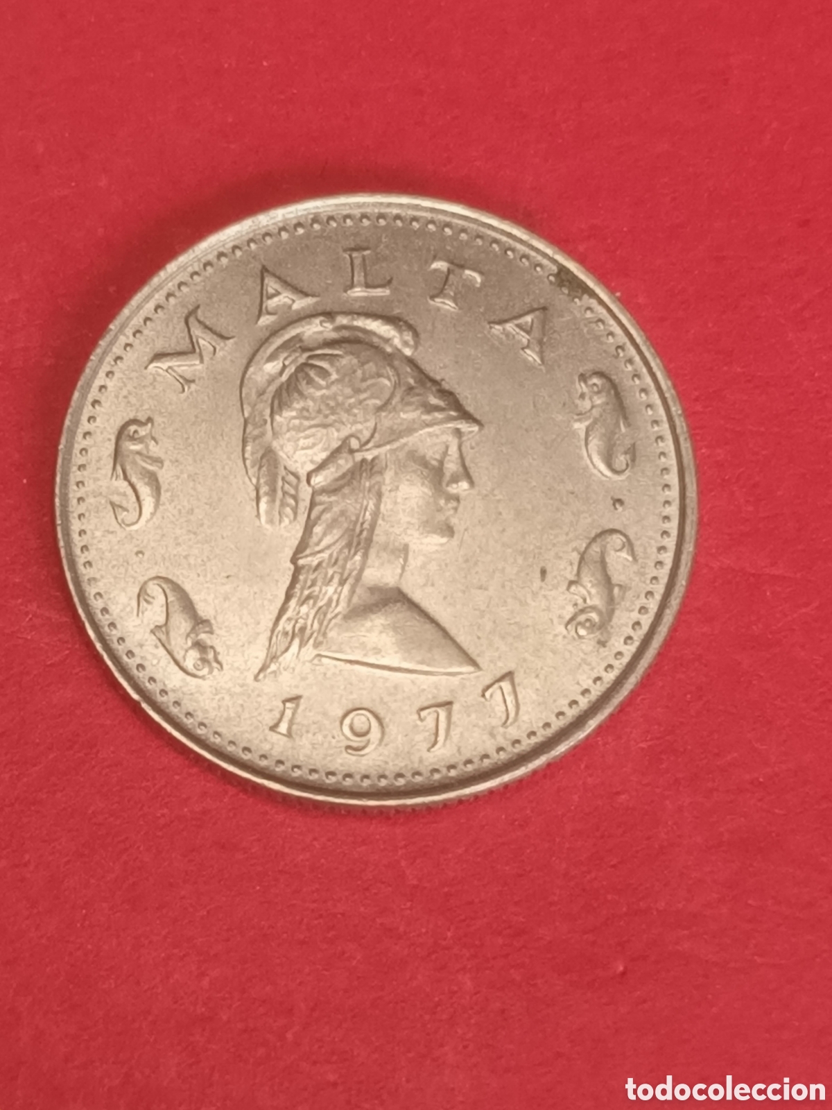 Monedas antiguas de Europa: MALTA. 2 C&Eacute;NTIMOS DE 1977. - Foto 1