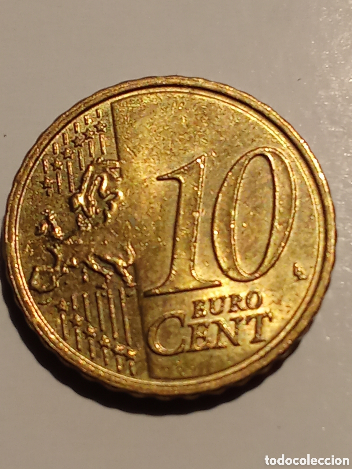 Monedas antiguas de Europa: Moneda LETONIA de 10 cent de euro a&ntilde;o 2015 - Foto 2