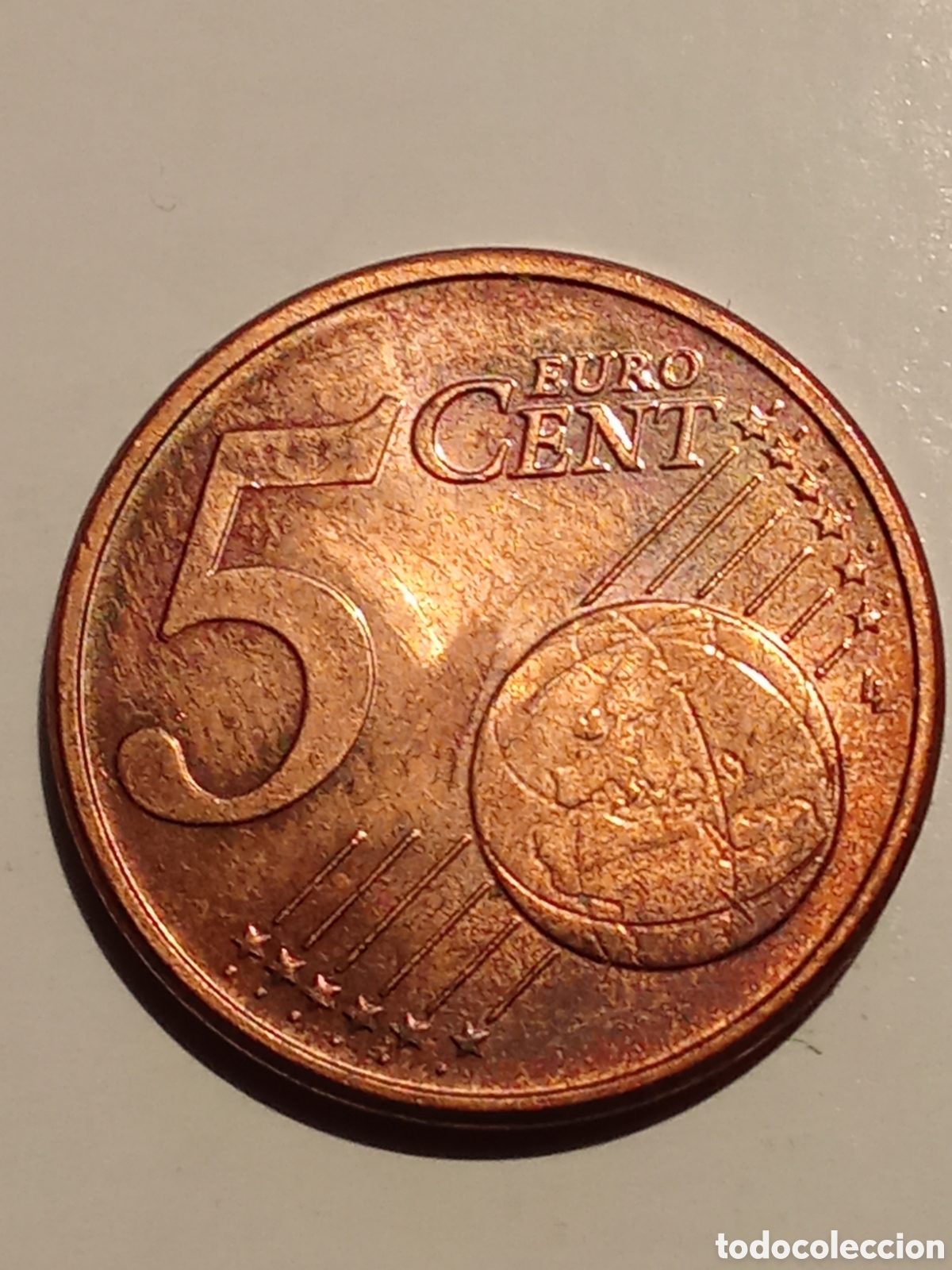 Monedas antiguas de Europa: Moneda LETONIA de 5 cent de euro a&ntilde;o 2015 - Foto 2