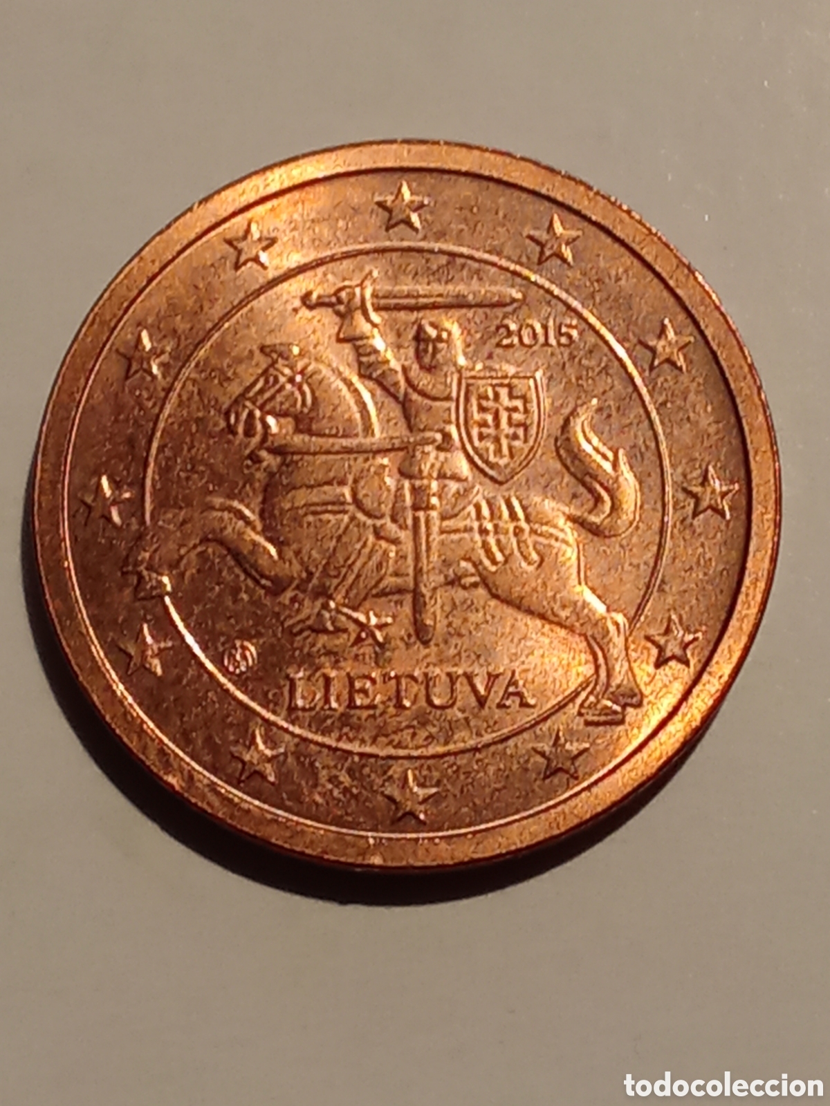 Monedas antiguas de Europa: Moneda LETONIA de 2 cent de euro a&ntilde;o 2015 - Foto 1