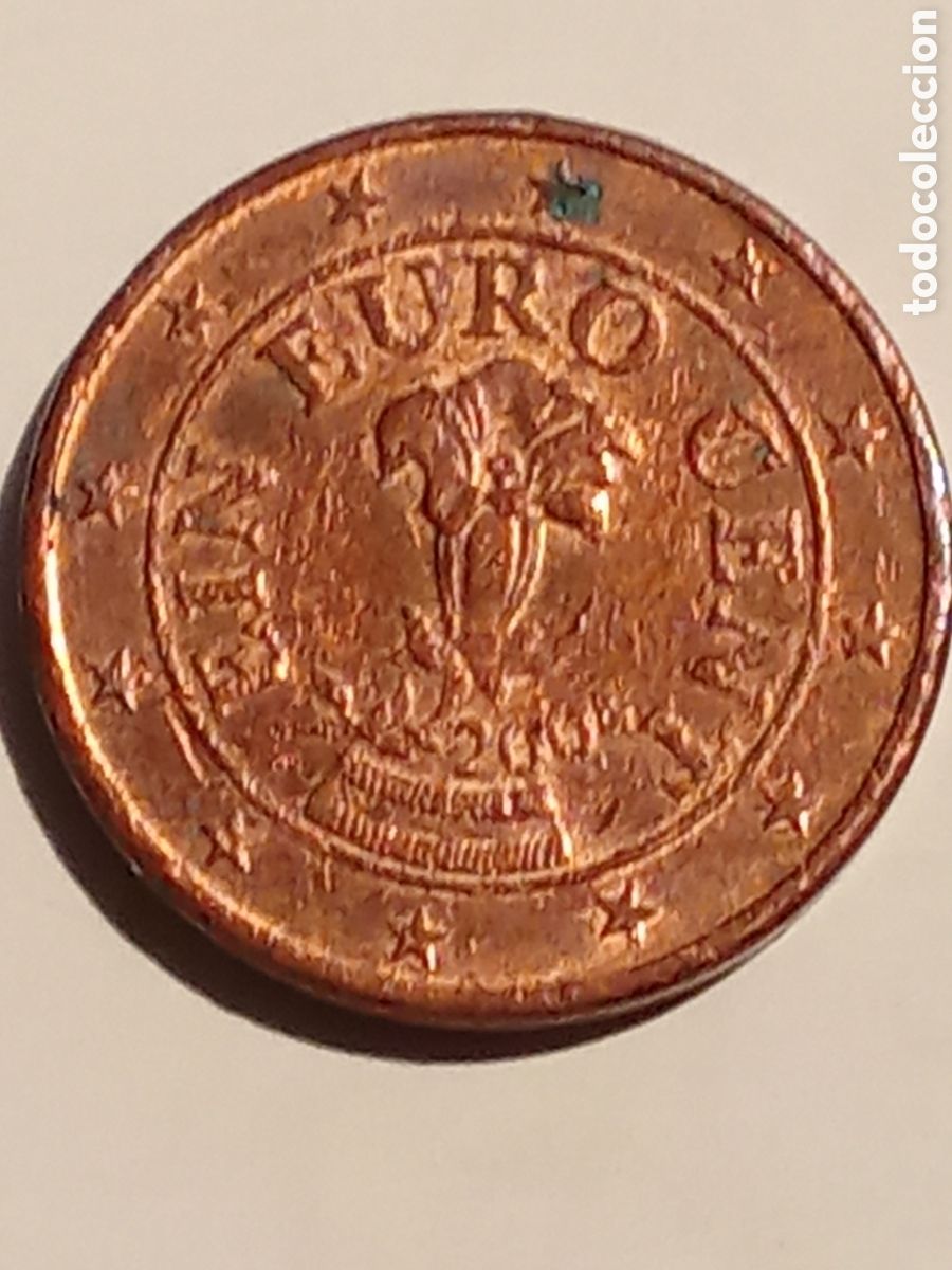 Monedas antiguas de Europa: moneda de 1 cent AUSTRIA de 2004 - Foto 1