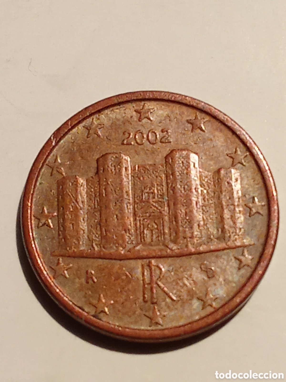 Monedas antiguas de Europa: moneda de 1 cent ITALIA de 2002 - Foto 1