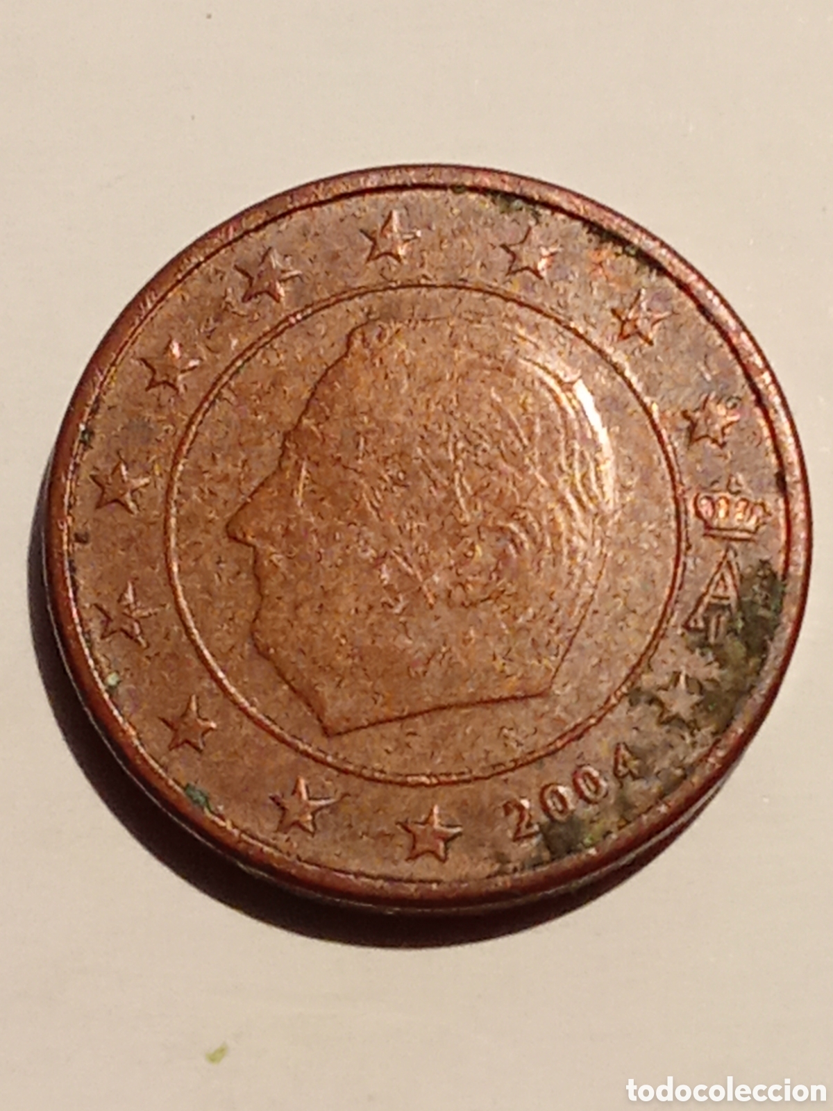 Monedas antiguas de Europa: moneda de 1 cent BELGICA de 2004 - Foto 1