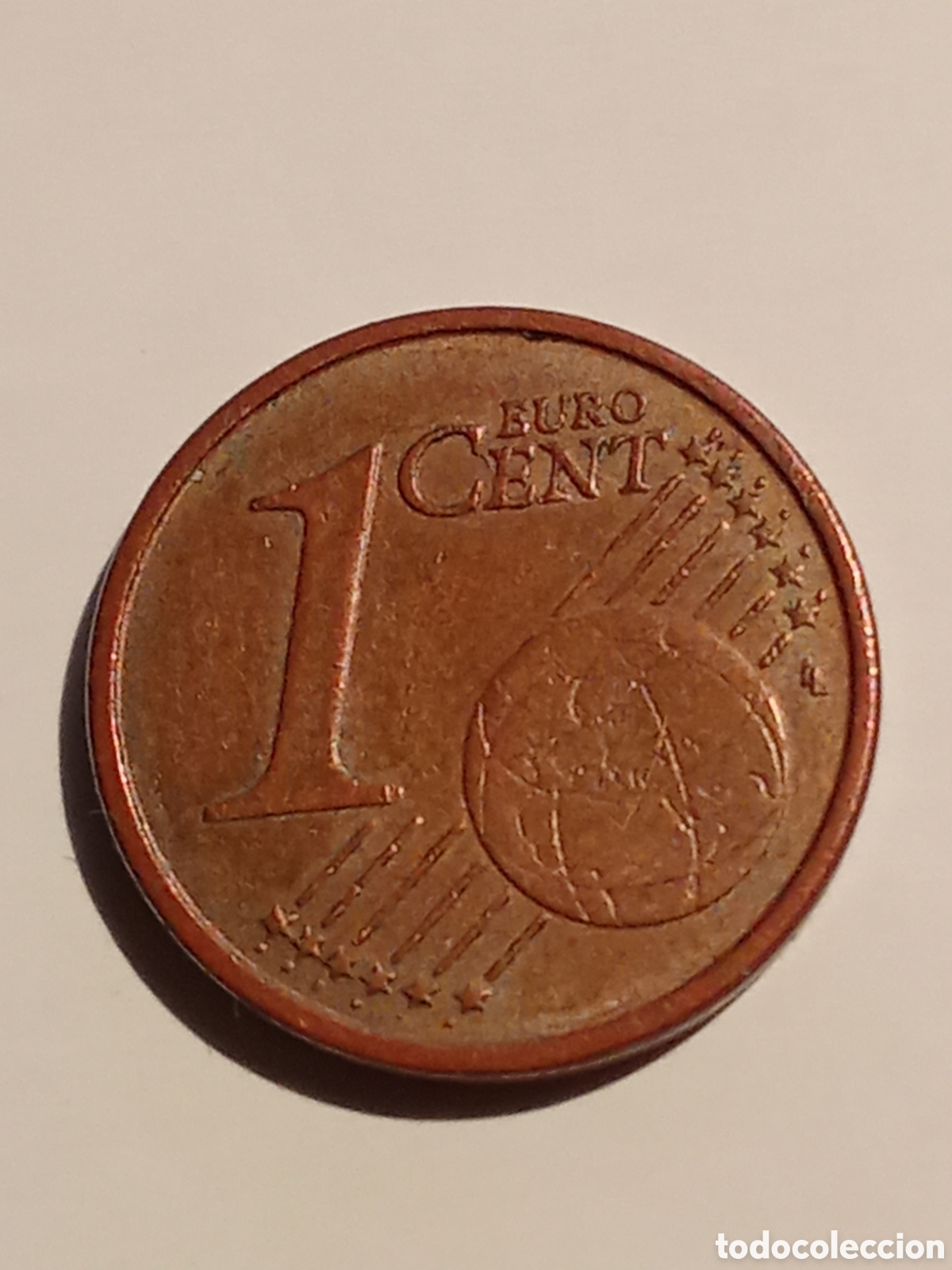 Monedas antiguas de Europa: moneda de 1 cent FRANCIA de 2008 - Foto 2