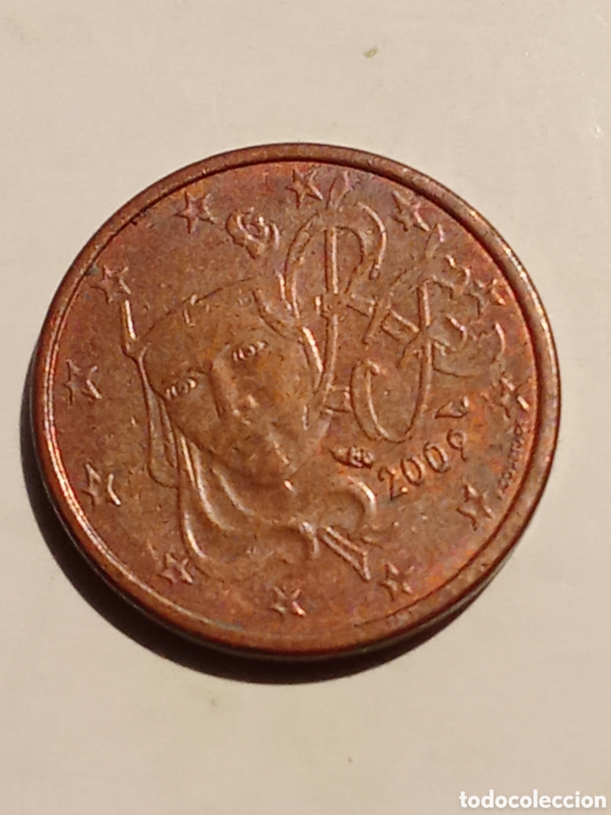 Monedas antiguas de Europa: moneda de 1 cent FRANCIA de 2009 - Foto 1
