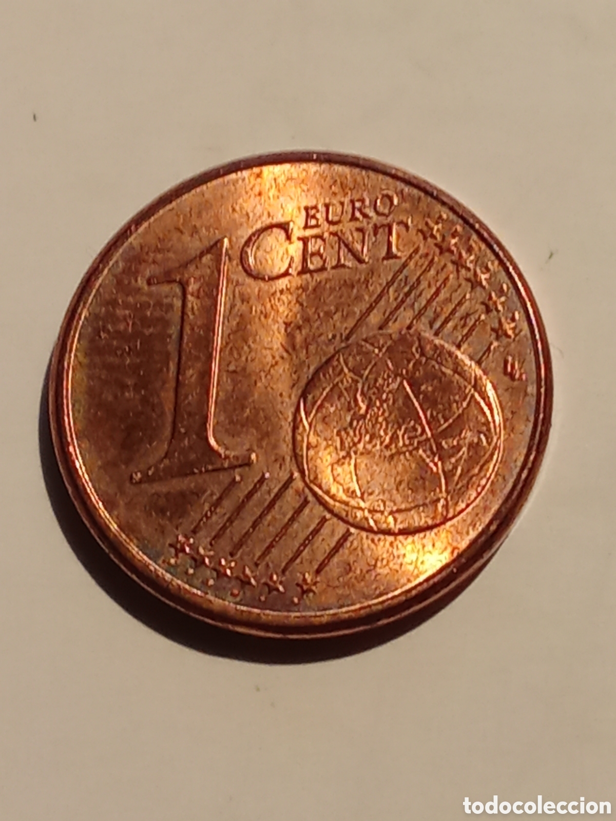 Monedas antiguas de Europa: moneda de 1 cent FRANCIA de 2013 - Foto 2