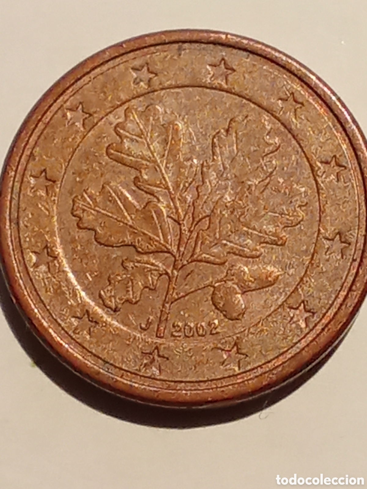 Monedas antiguas de Europa: moneda de 1 cent ALEMANIA de 2002 - Foto 1