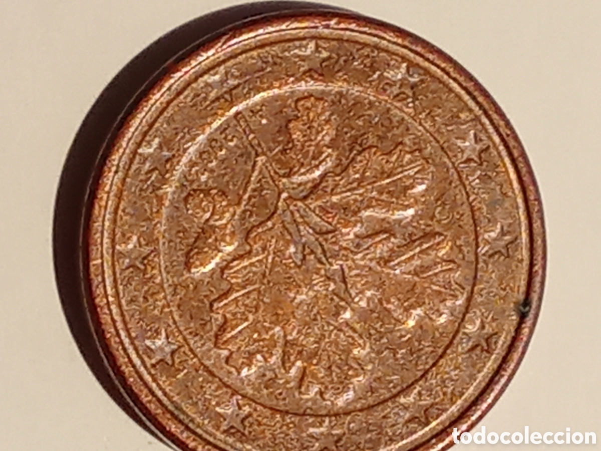 Monedas antiguas de Europa: moneda de 1 cent ALEMANIA de 2002 - Foto 1