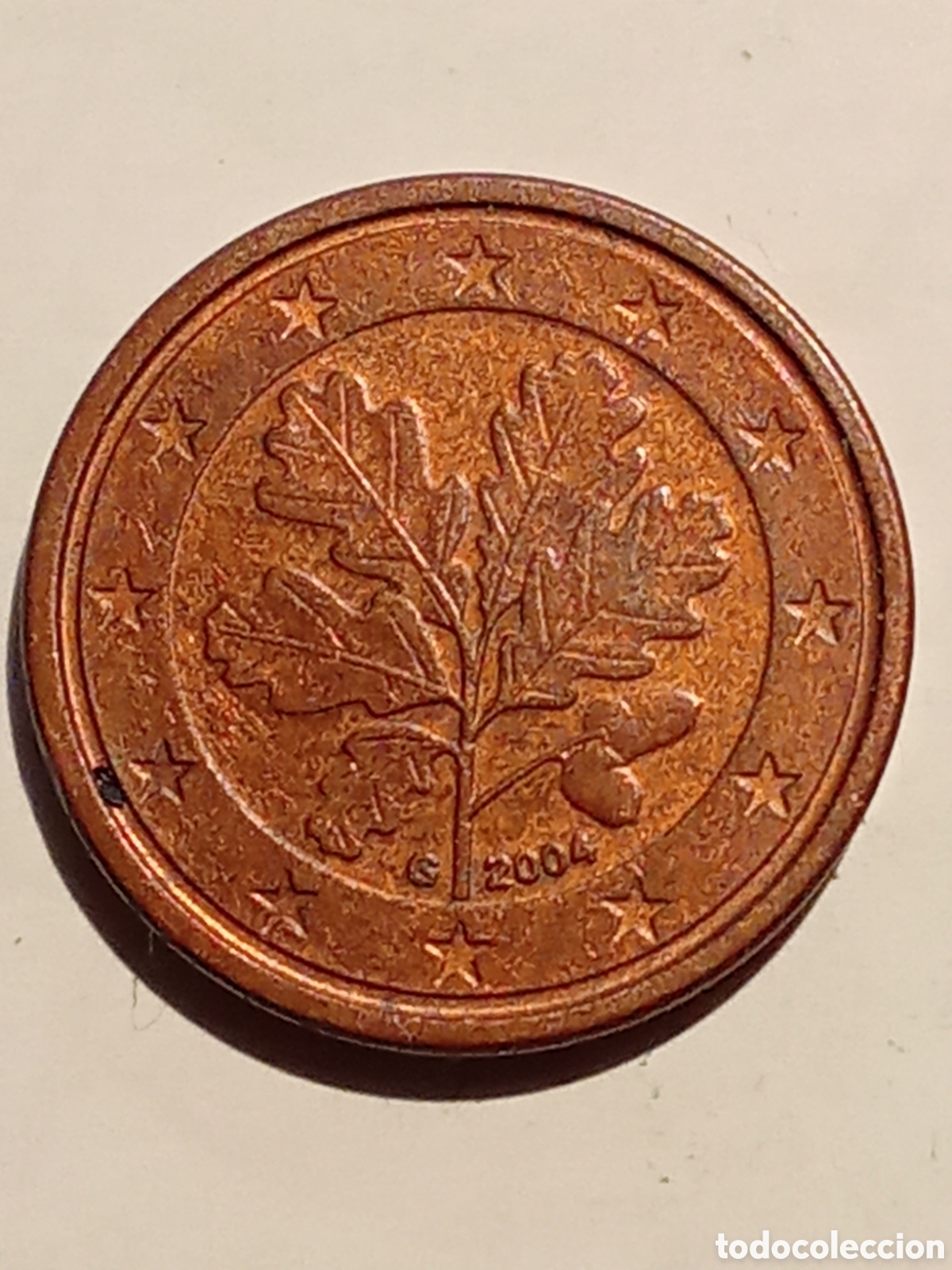 Monedas antiguas de Europa: moneda de 1 cent ALEMANIA de 2004 - Foto 1